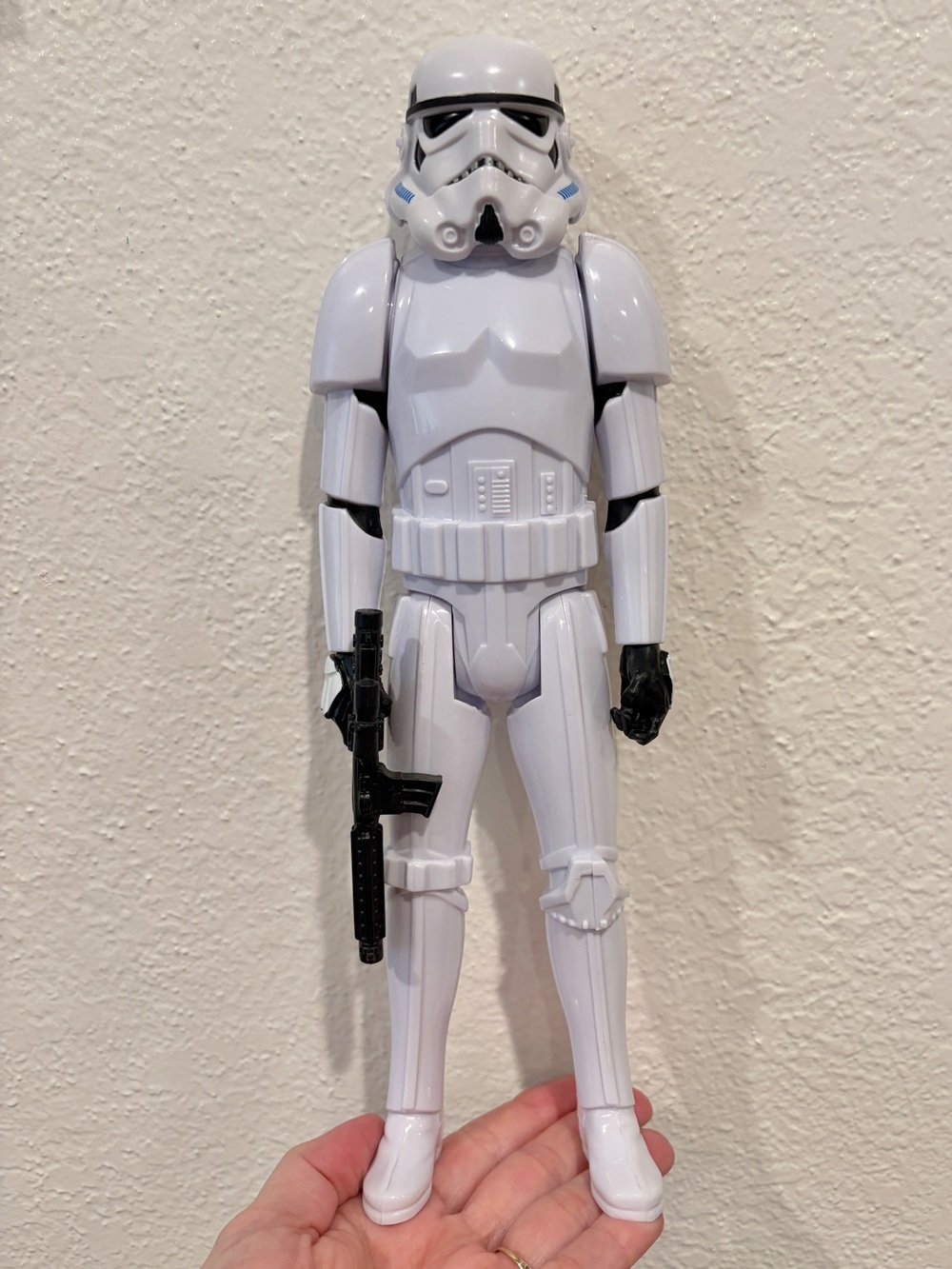 2013 Hasbro Stormtrooper with blaster from the Titan Hero series